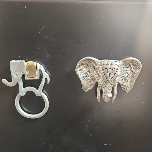 Silver Elephant Magnets - Picture 4 of 6